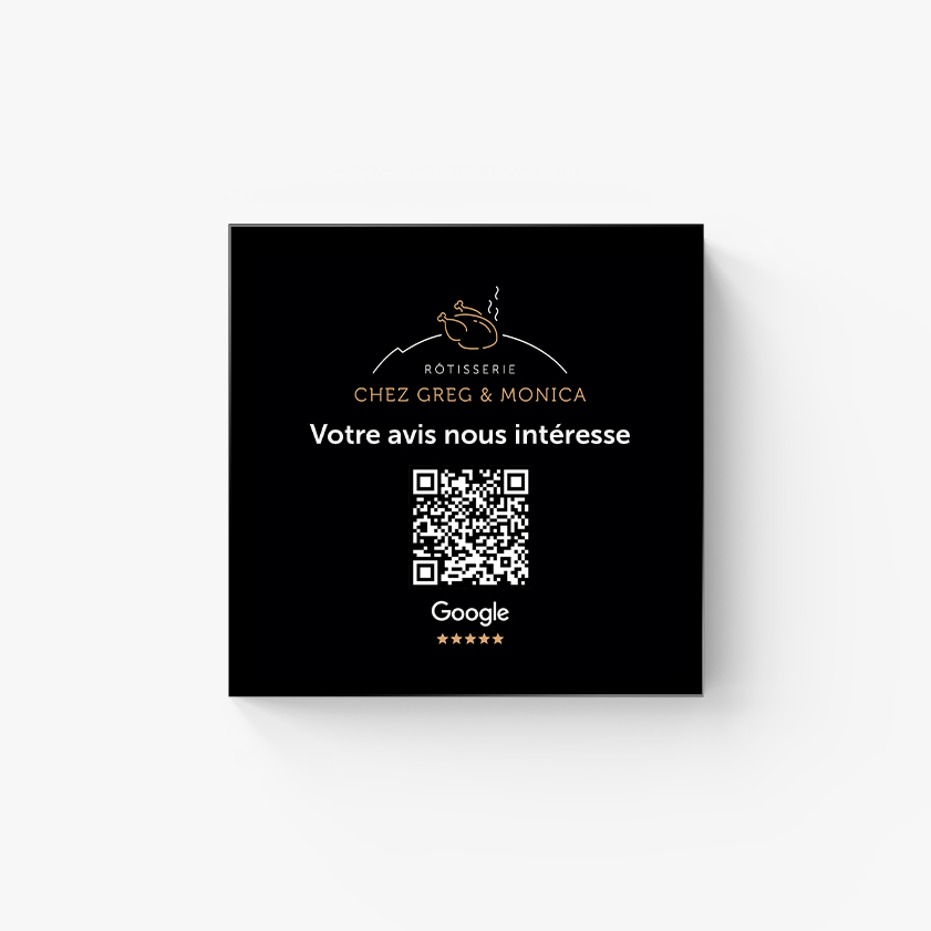 Chez Greg & Monica - plaques QR Code