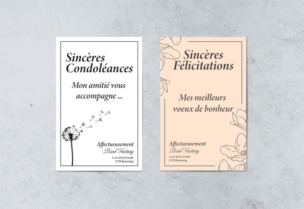 Cartes de circonstance