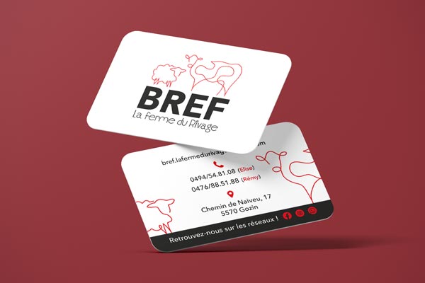Création et impression de cartes de visite