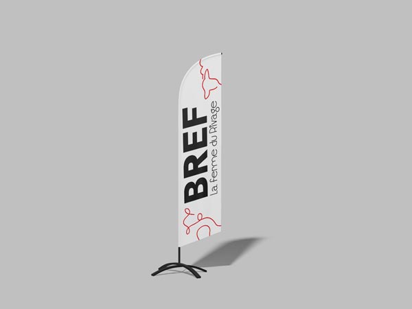 Réalisation d’un beachflag