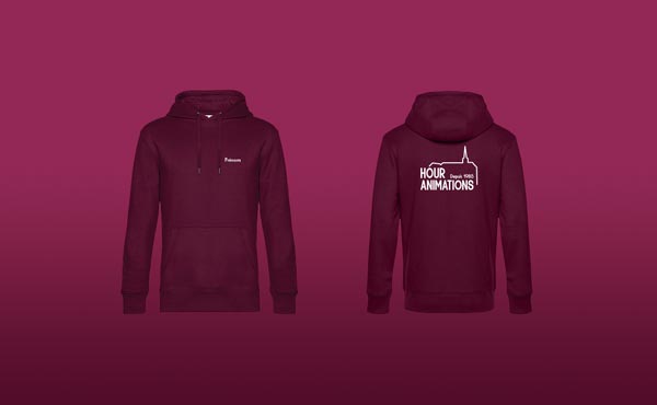 Réalisation de hoodies personnalisés