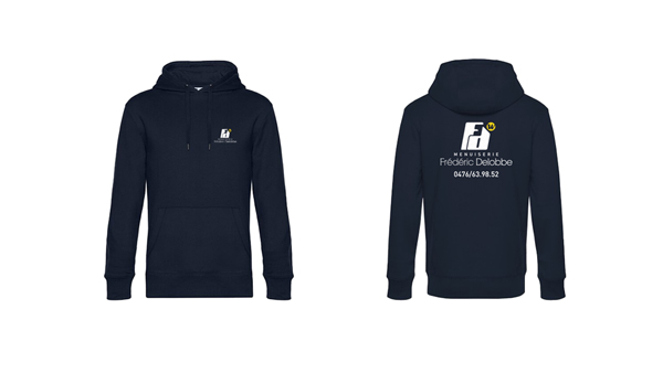 Réalisation de hoodies personnalisés