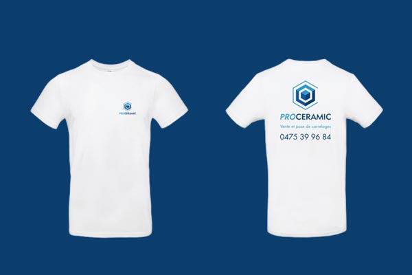 Réalisation de t-shirts personnalisés