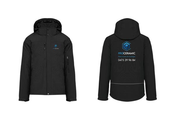 Réalisation d'une veste personnalisée