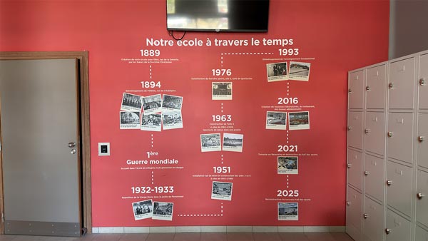 Lettrage d'un mut intérieur