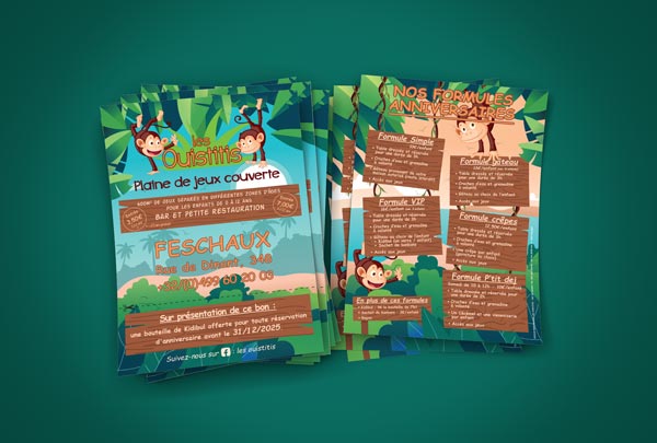 Création et impression de flyers
