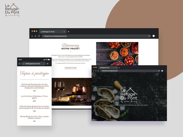 Création du site internet