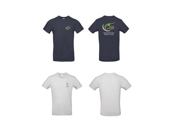 Réalisation de t-shirts personnalisés