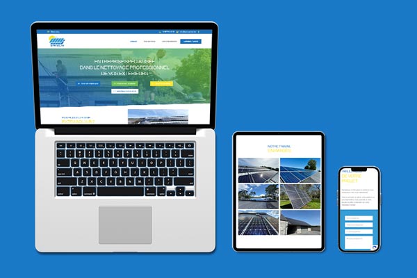 Création du site internet