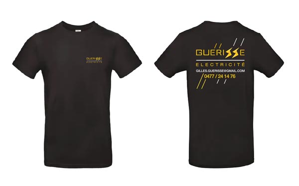 Réalisation de t-shirts personnalisés