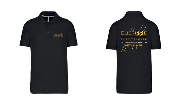 Réalisation de polos personnalisés