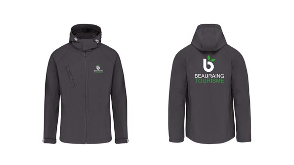 Réalisation de softshells personnalisés