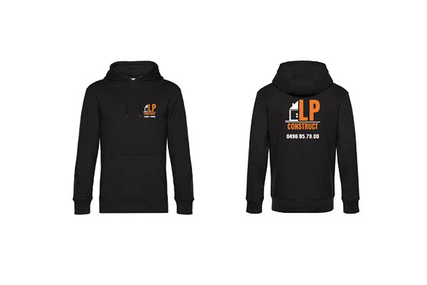 Réalisation de hoodies personnalisés