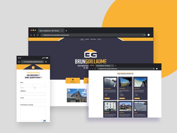 Création du site internet