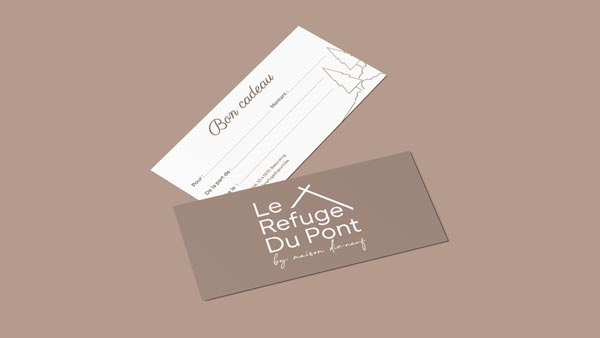 Création et impression de bons cadeau