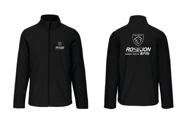 Personnalisation de softshells