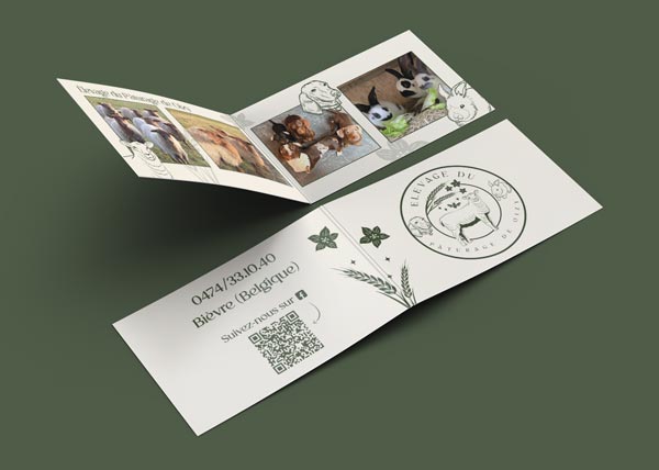 Création et impression de cartes de visite