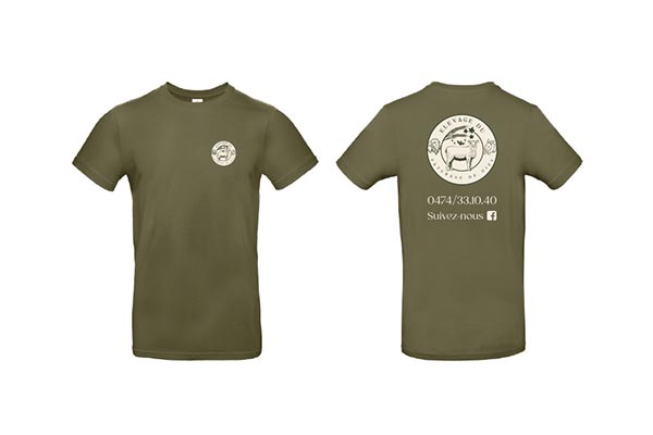 Réalisation de t-shirts personnalisés