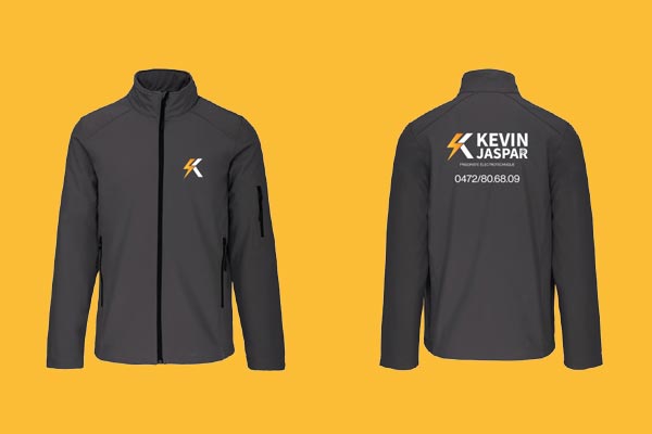 Réalisation de softshells personnalisés