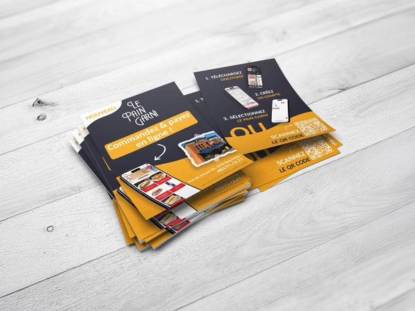 Création et impression de flyers