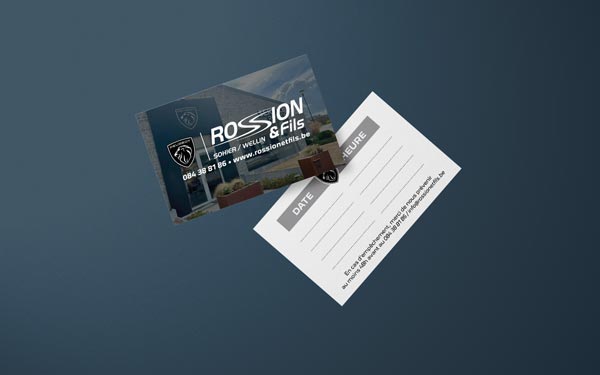 Création et impression de cartes de rdv