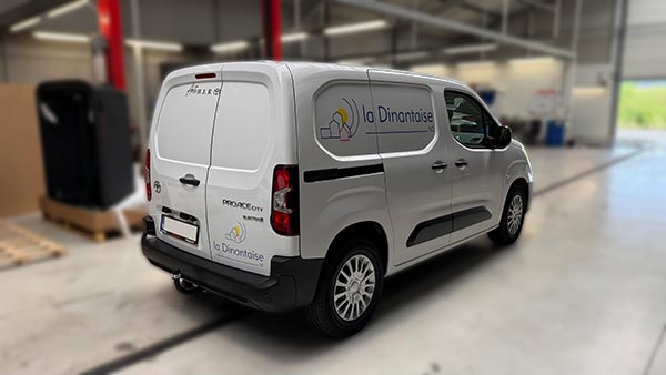 Lettrage de camionnettes
