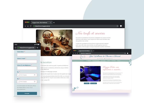 Création du site internet