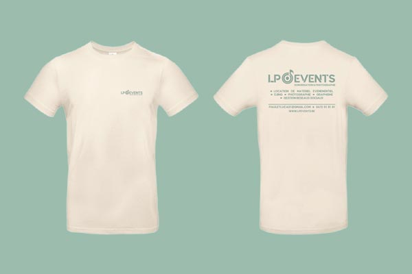 Réalisation de t-shirts personnalisés